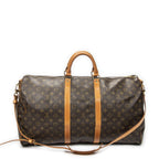 Louis Vuitton Keepall Bandouliere Brown Monogram Canvas — view 5