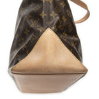 Louis Vuitton Cabas Mezzo Brown Monogram Canvas Tote — view 8