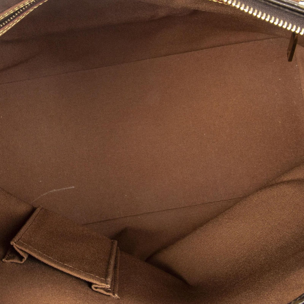 Louis Vuitton Cabas Mezzo Brown Monogram Canvas Tote — view 9