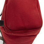 Hermes Herbag a Dos Red Orange Dark Brown Toile Officier Handbag — view 7