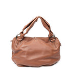 Celine Bittersweet Brown Gray Leather Shoulder — view 5