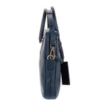 Prada Briefcase Blue Saffiano Leather