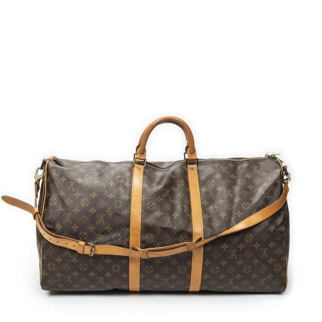 Louis Vuitton Keepall Bandouliere Brown Monogram Canvas — view 5