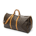Louis Vuitton Keepall Bandouliere Brown Monogram Canvas — view 2