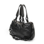 Loewefiesta Satchel Black Calfskin Leather — view 2