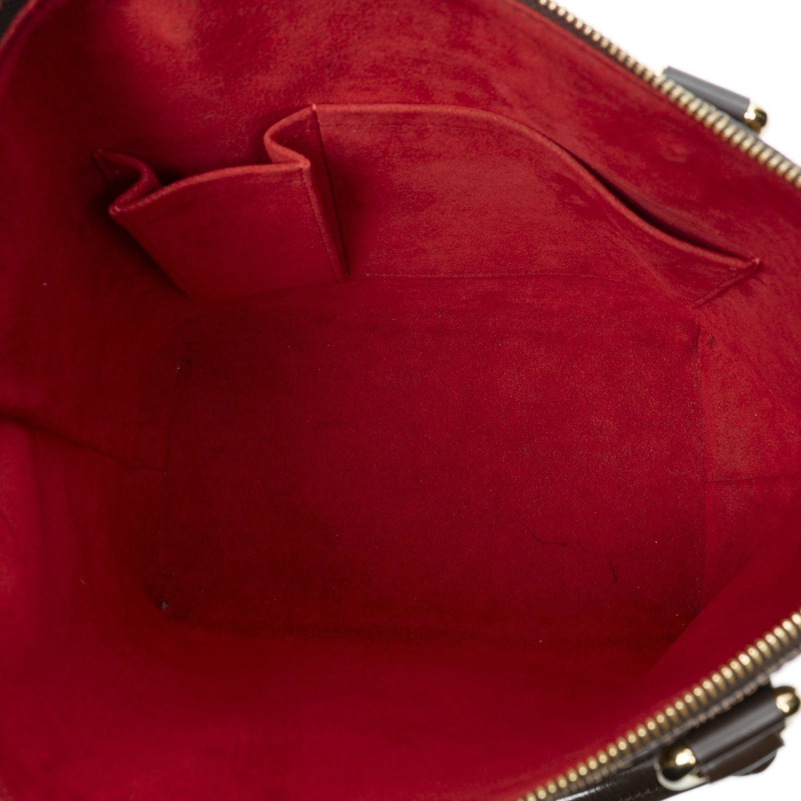 Louis Vuitton Saleya Brown Damier Ebene Shoulder — view 9