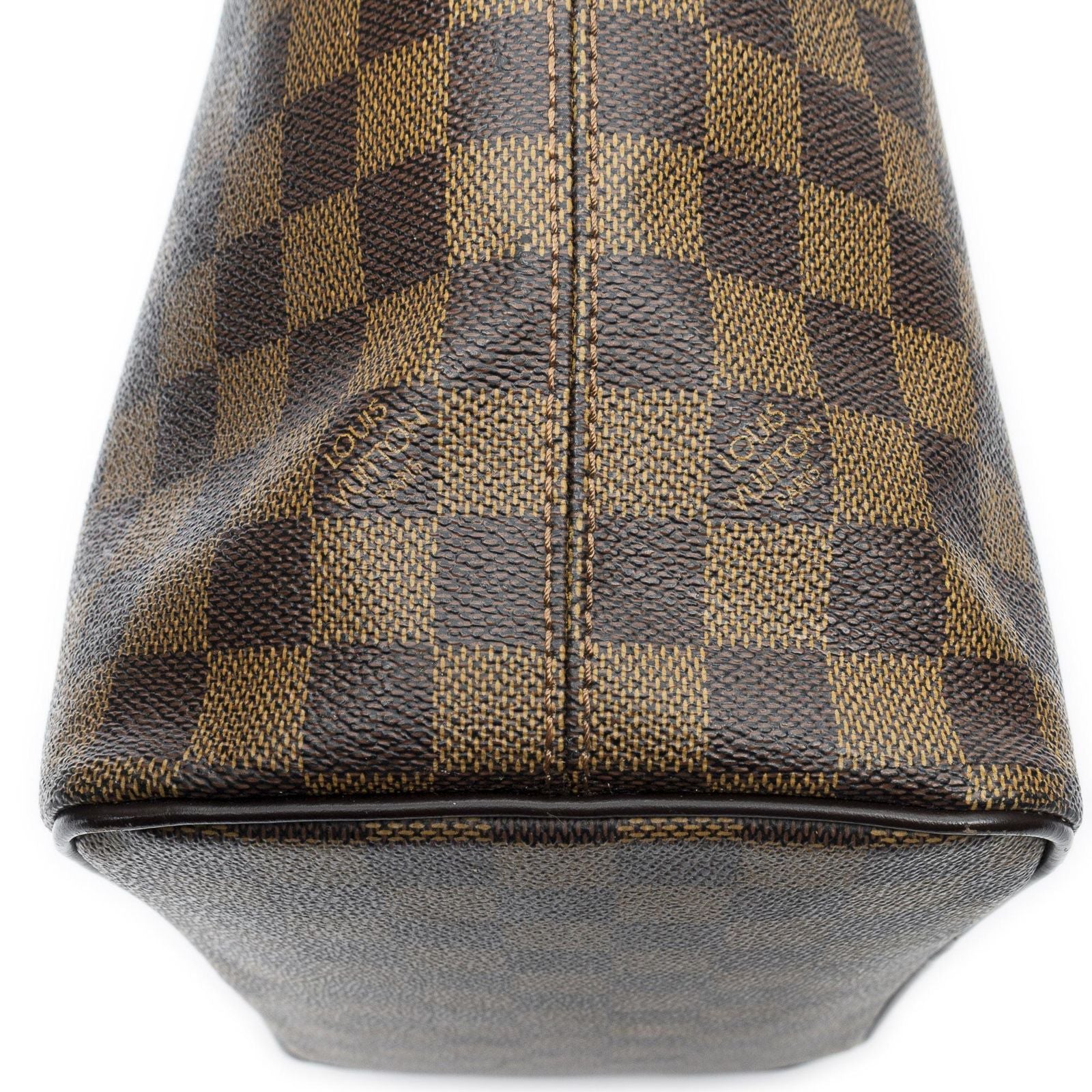 Louis Vuitton Saleya Brown Damier Ebene Shoulder — view 8
