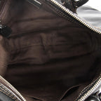 Loewefiesta Satchel Black Calfskin Leather — view 9