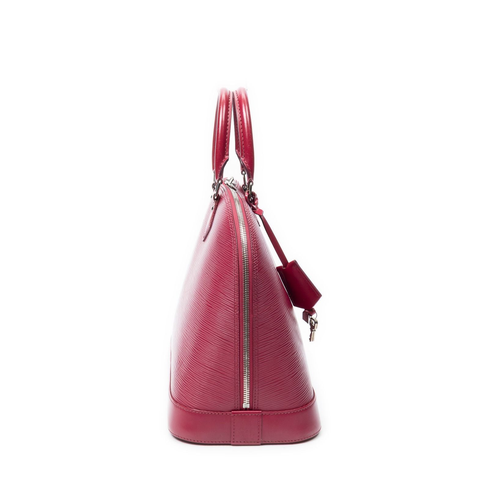 Louis Vuitton Alma Fuchsia Epi Handbag — view 4