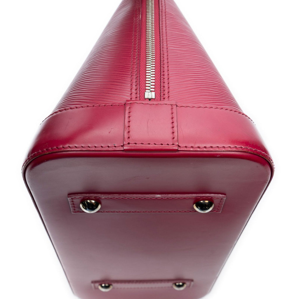 Louis Vuitton Alma Fuchsia Epi Handbag — view 7