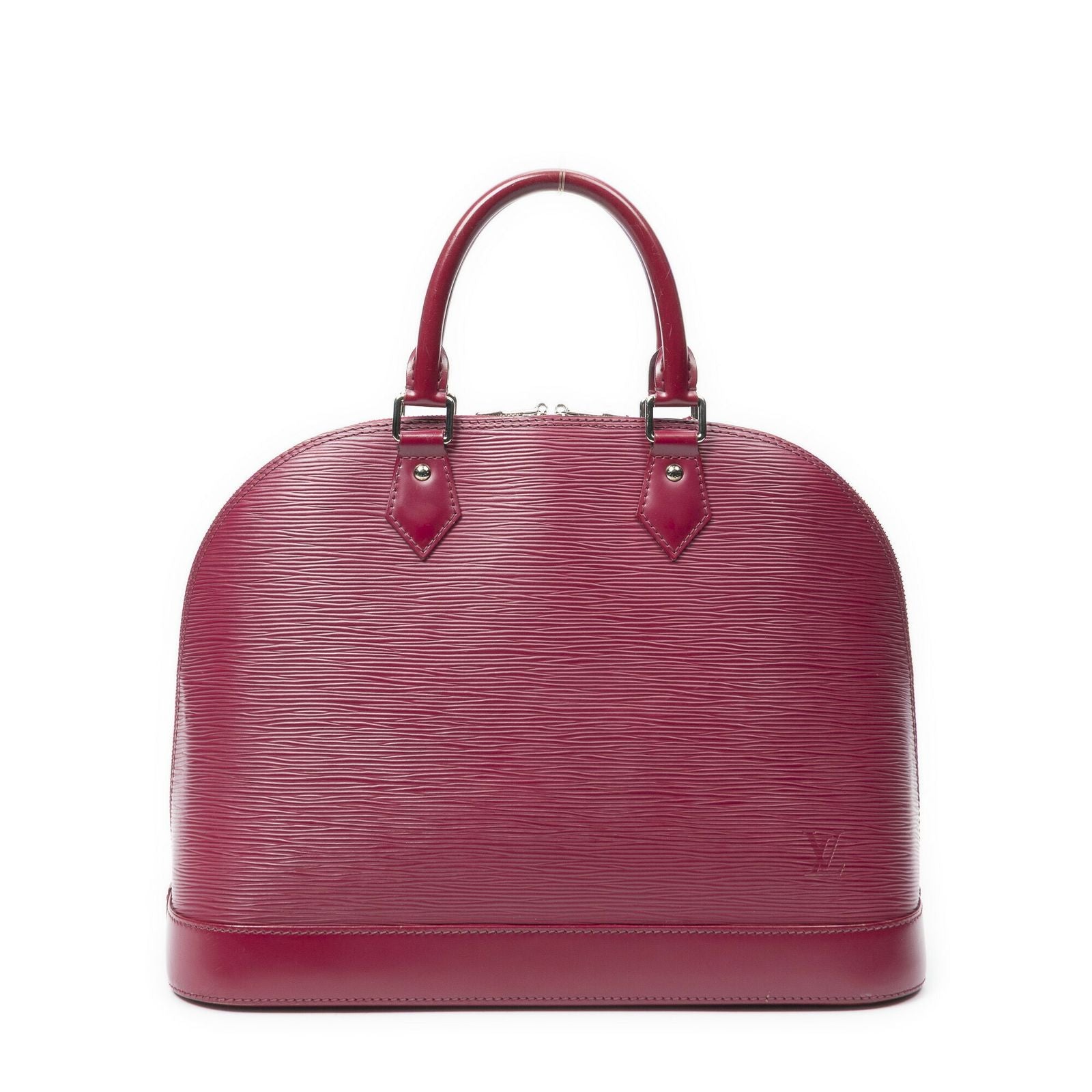 Louis Vuitton Alma Fuchsia Epi Handbag — view 5