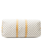 Louis Vuitton Keepall Bandouliere Ivory Damier Azur — view 6
