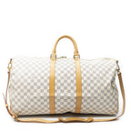Louis Vuitton Keepall Bandouliere Ivory Damier Azur — view 5