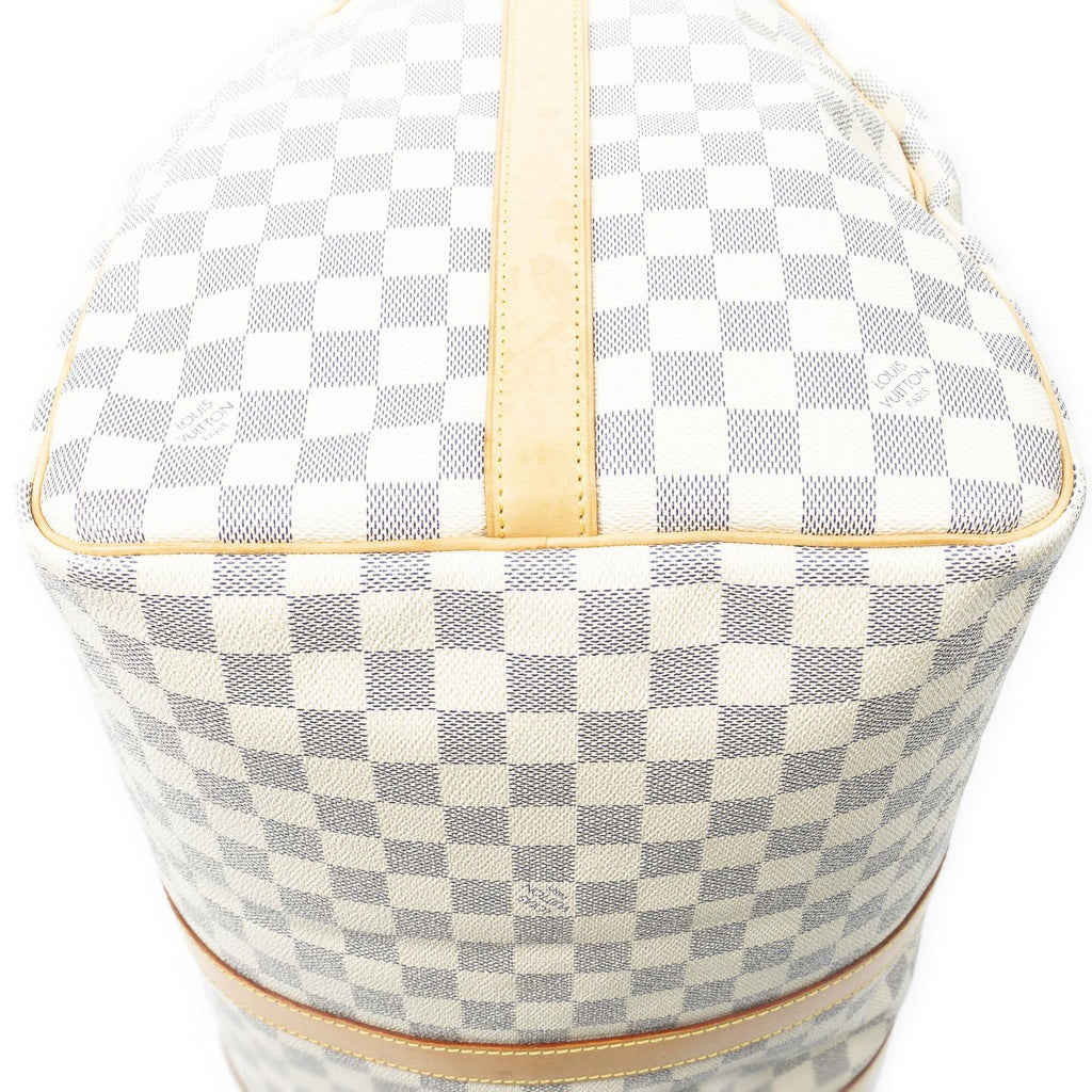 Louis Vuitton Keepall Bandouliere Ivory Damier Azur — view 7