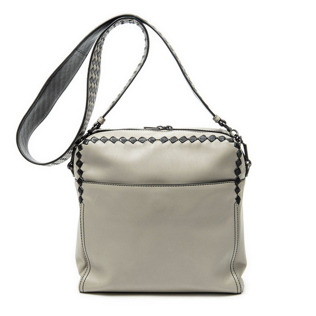 Bottega Veneta Square Zip Crossbody Top Smooth Calfskin — view 5