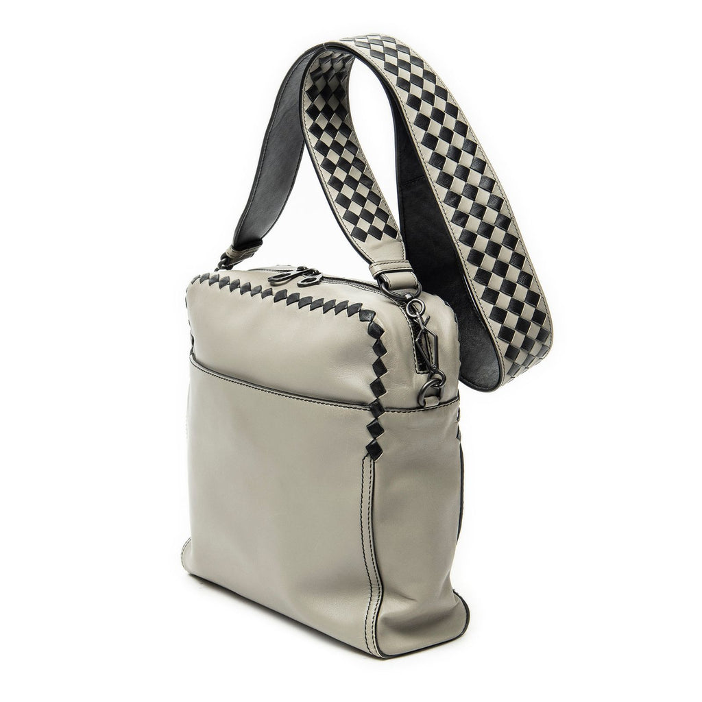 Bottega Veneta Square Zip Crossbody Top Smooth Calfskin — view 2