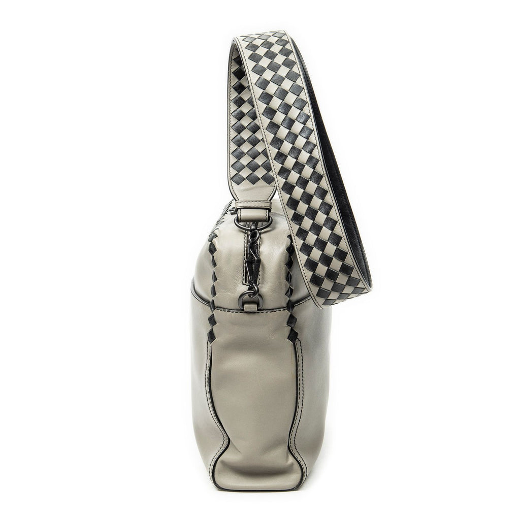 Bottega Veneta Square Zip Crossbody Top Smooth Calfskin — view 3