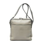 Bottega Veneta Square Zip Crossbody Top Smooth Calfskin