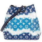 Louis Vuitton Ltd Ed Noe Blue White Giant Monogram Escalea — view 5