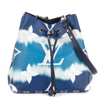 Louis Vuitton Ltd Ed Noe Blue White Giant Monogram Escalea