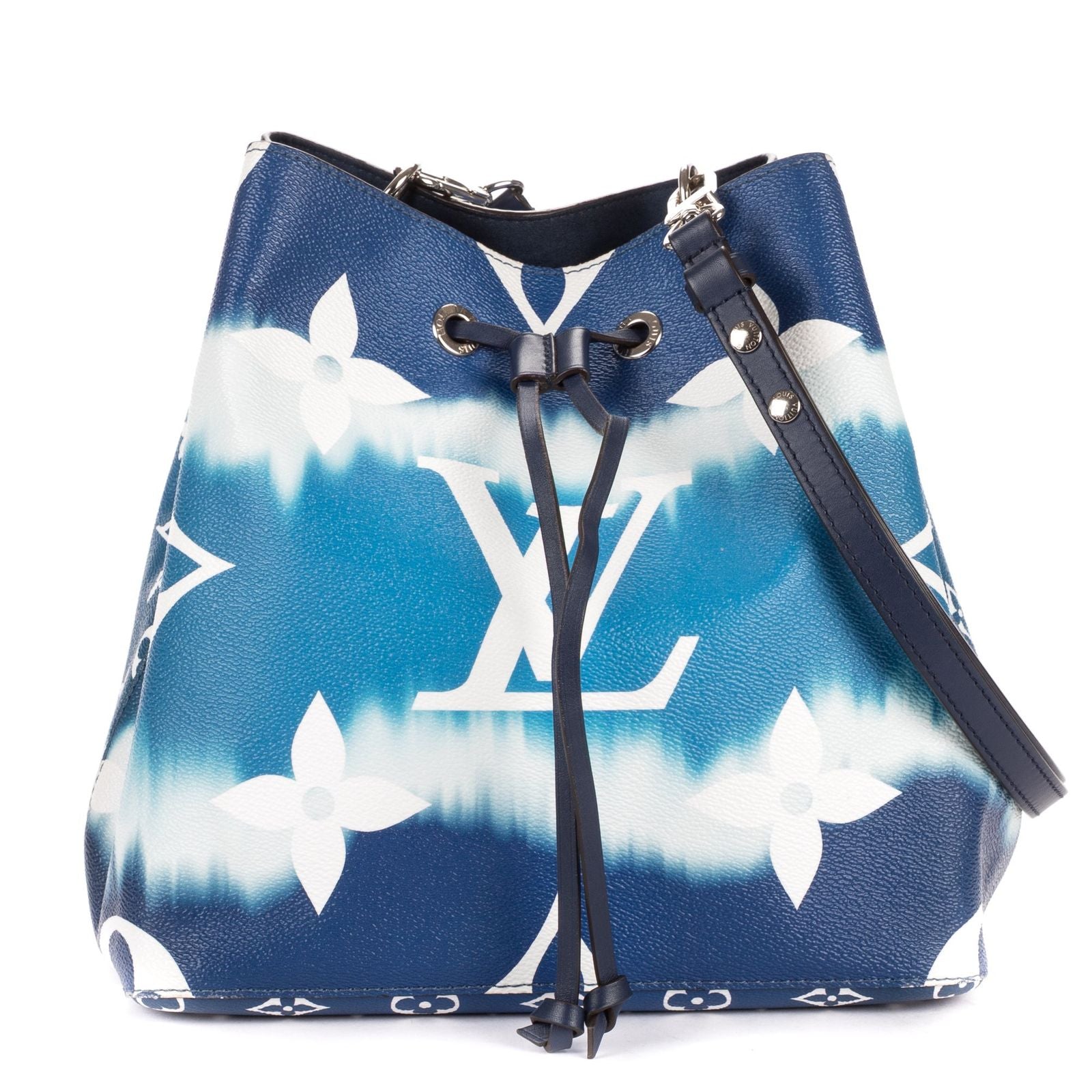 Louis Vuitton Ltd Ed Noe Blue White Giant Monogram Escalea