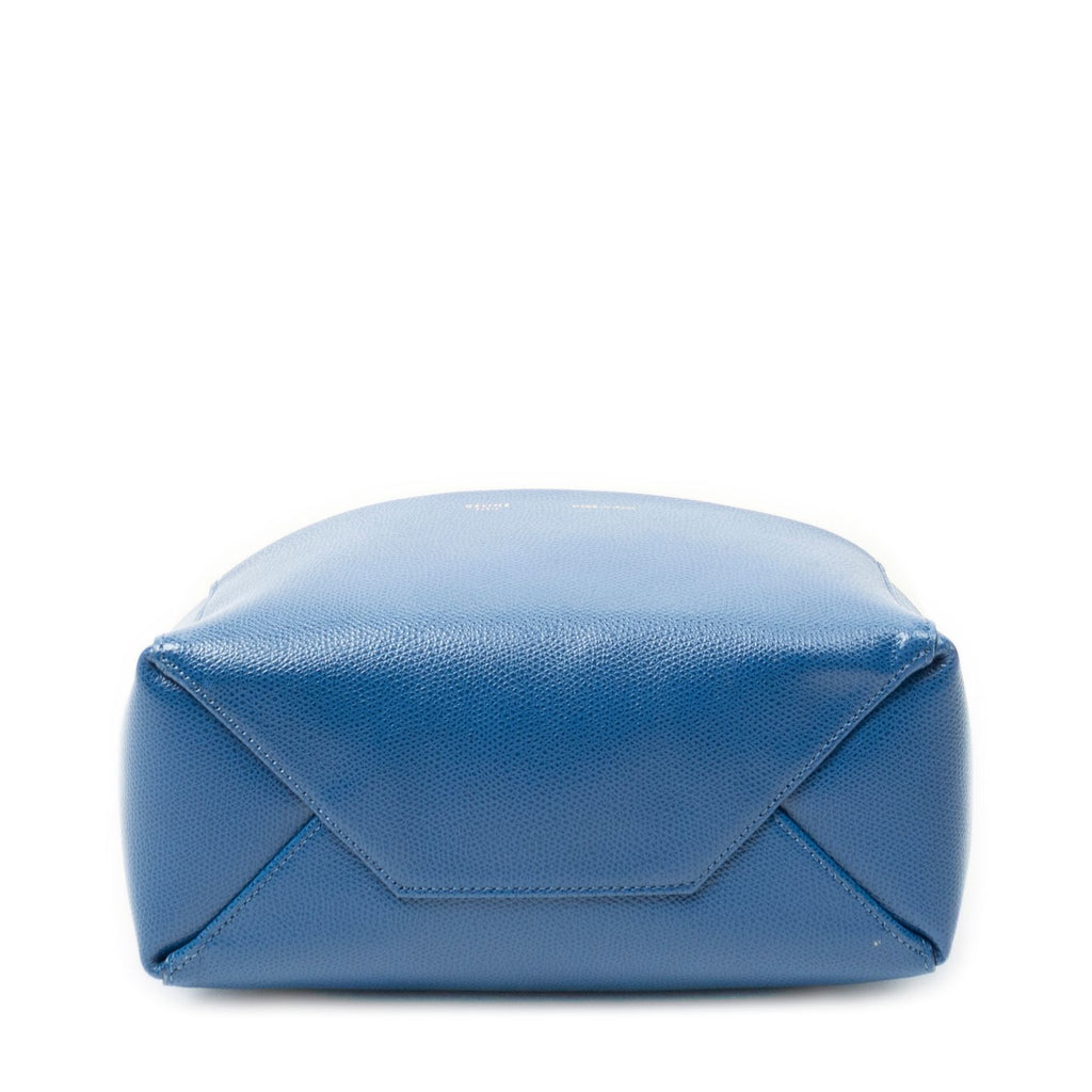 Celine Small Vertical Cabas Tote Ivory Blue Gray Leather — view 6