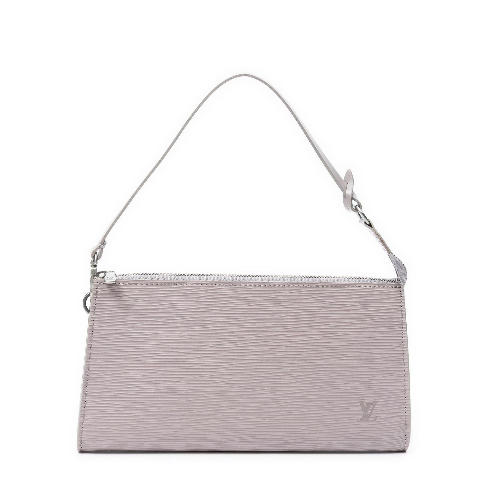 Louis Vuitton Pochette Lilac Epi Handbag
