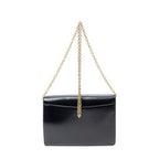 Celine Vintage Flap Crossbody Black Smooth Calfskin — view 5