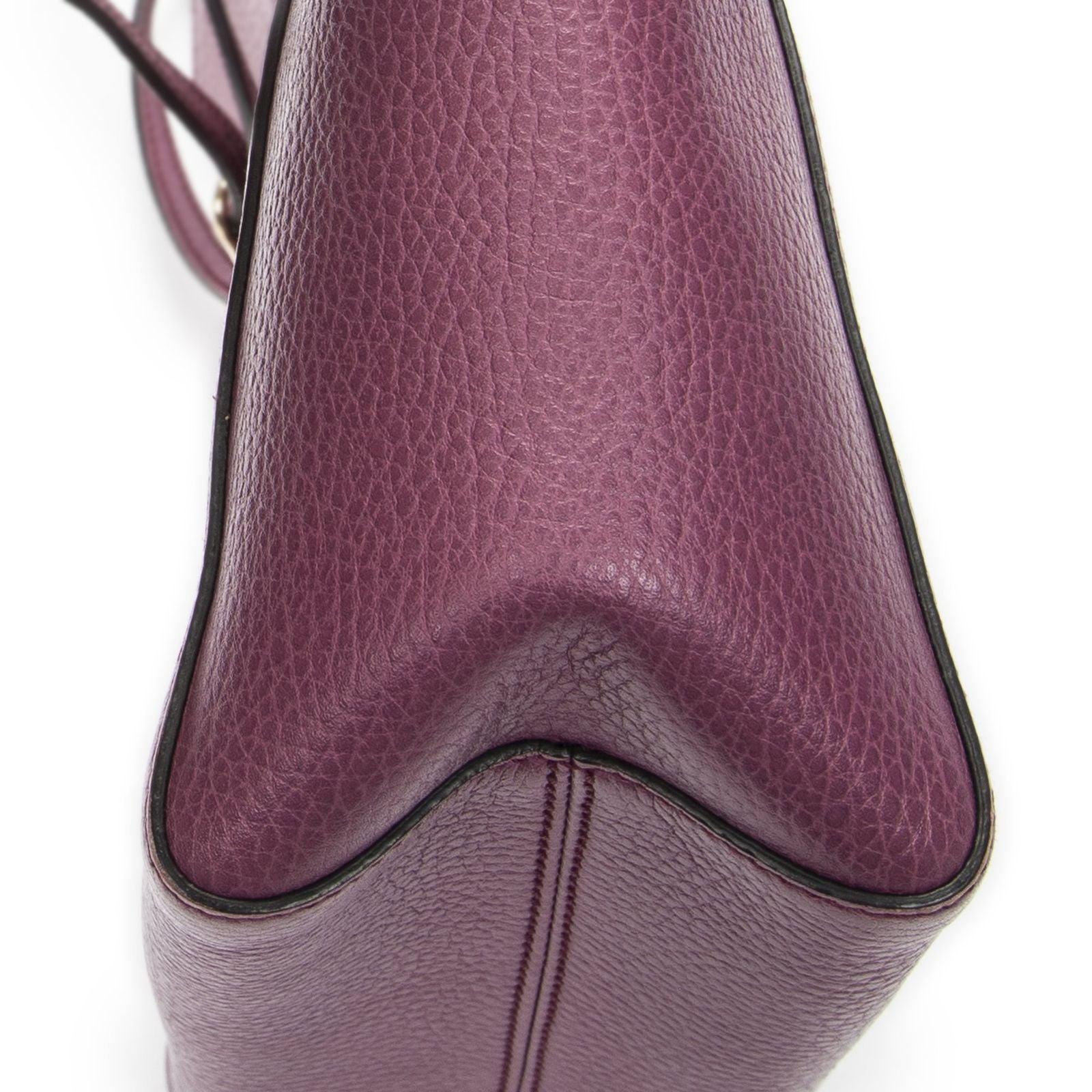 Gucci Mini Swing Tote Pink Grain Calf Skin Leather — view 7