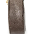 Gucci Mini Web Ophidia Crossbody Beige Brown Supreme Canvas — view 8