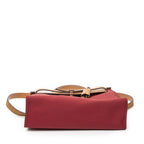 Hermes Herbag Zip Red Tantoile Officier Handbag — view 6
