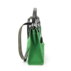 Hermes Herbag Zip Green Black Toile Officier Handbag — view 4