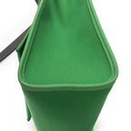 Hermes Herbag Zip Green Black Toile Officier Handbag — view 7