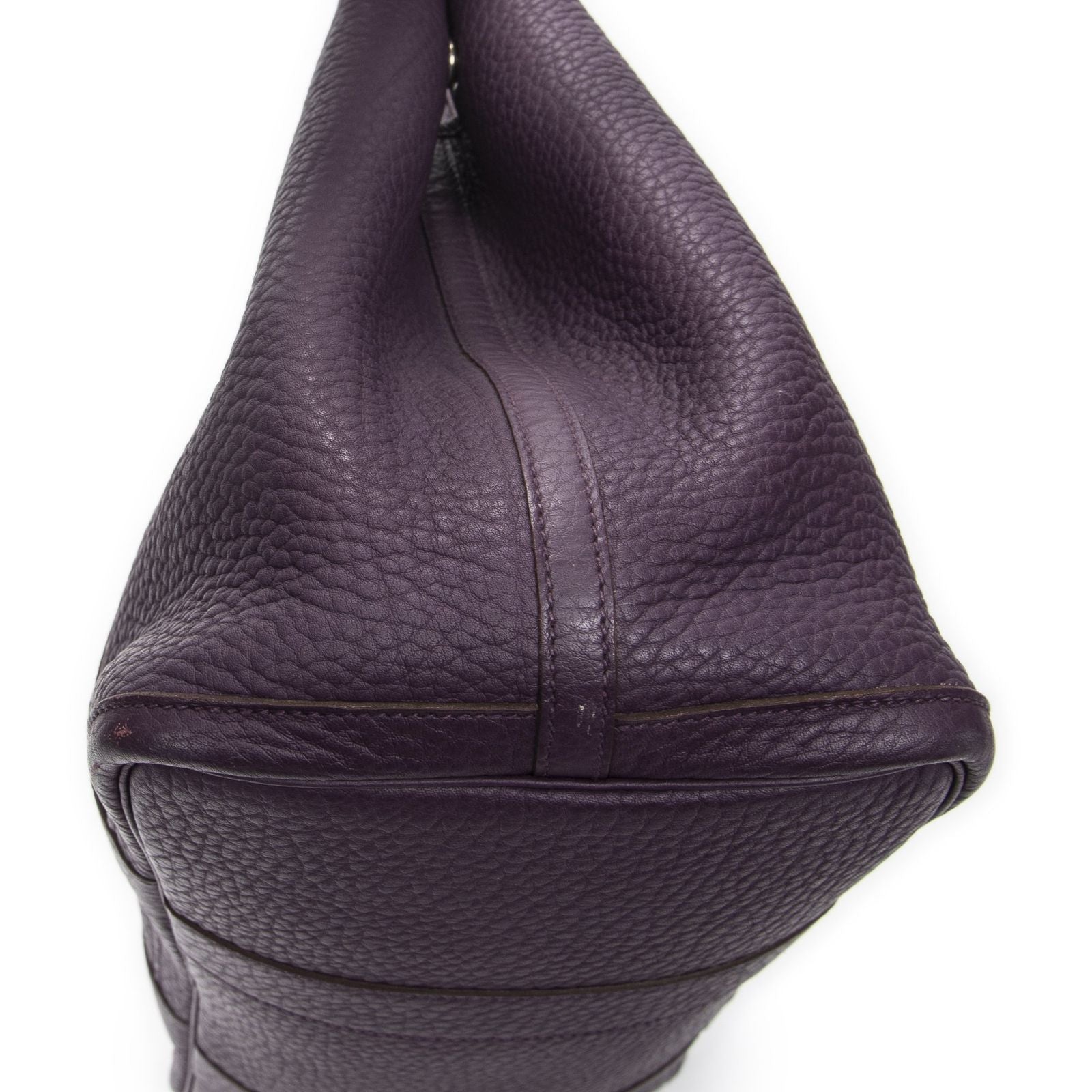 Hermes Garden Party Purple Negonda Leather — view 7