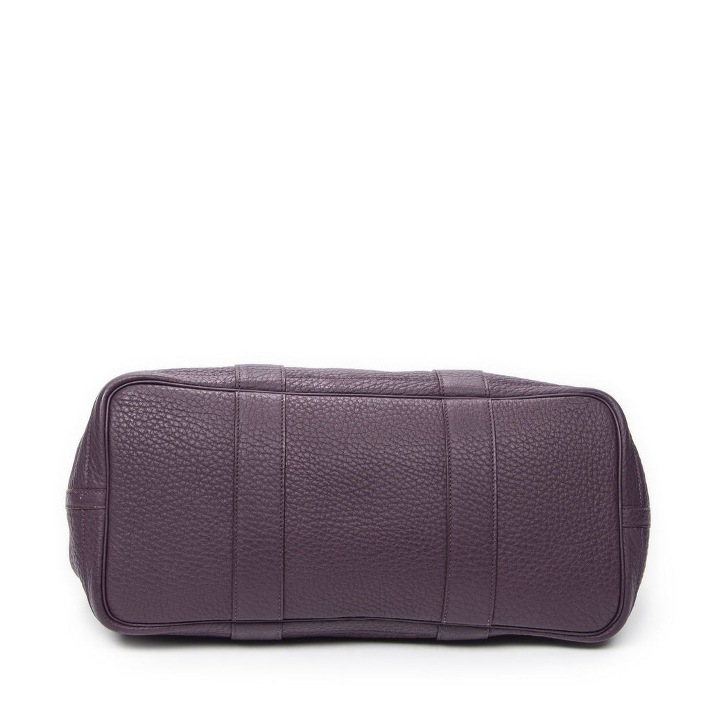 Hermes Garden Party Purple Negonda Leather — view 6