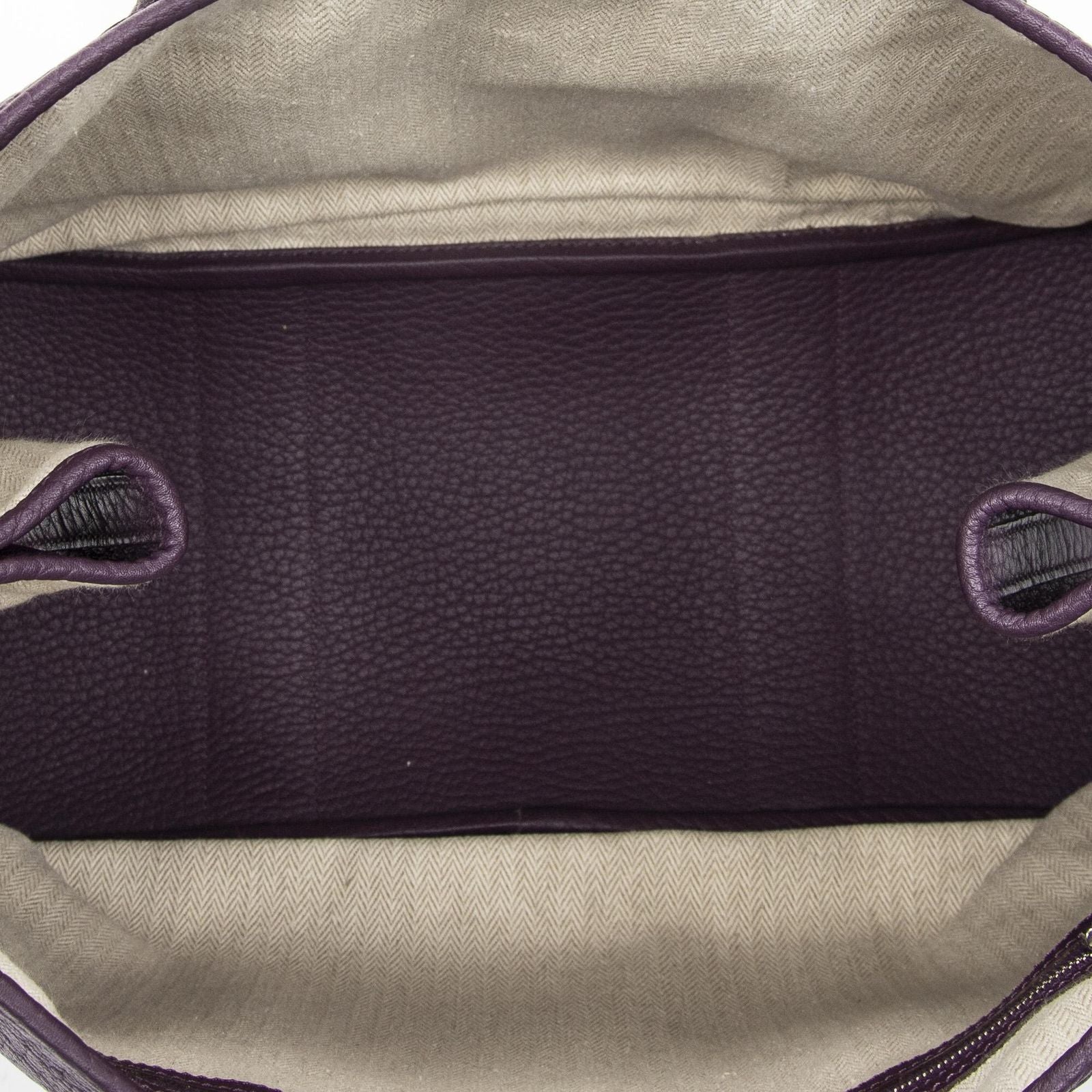 Hermes Garden Party Purple Negonda Leather — view 9