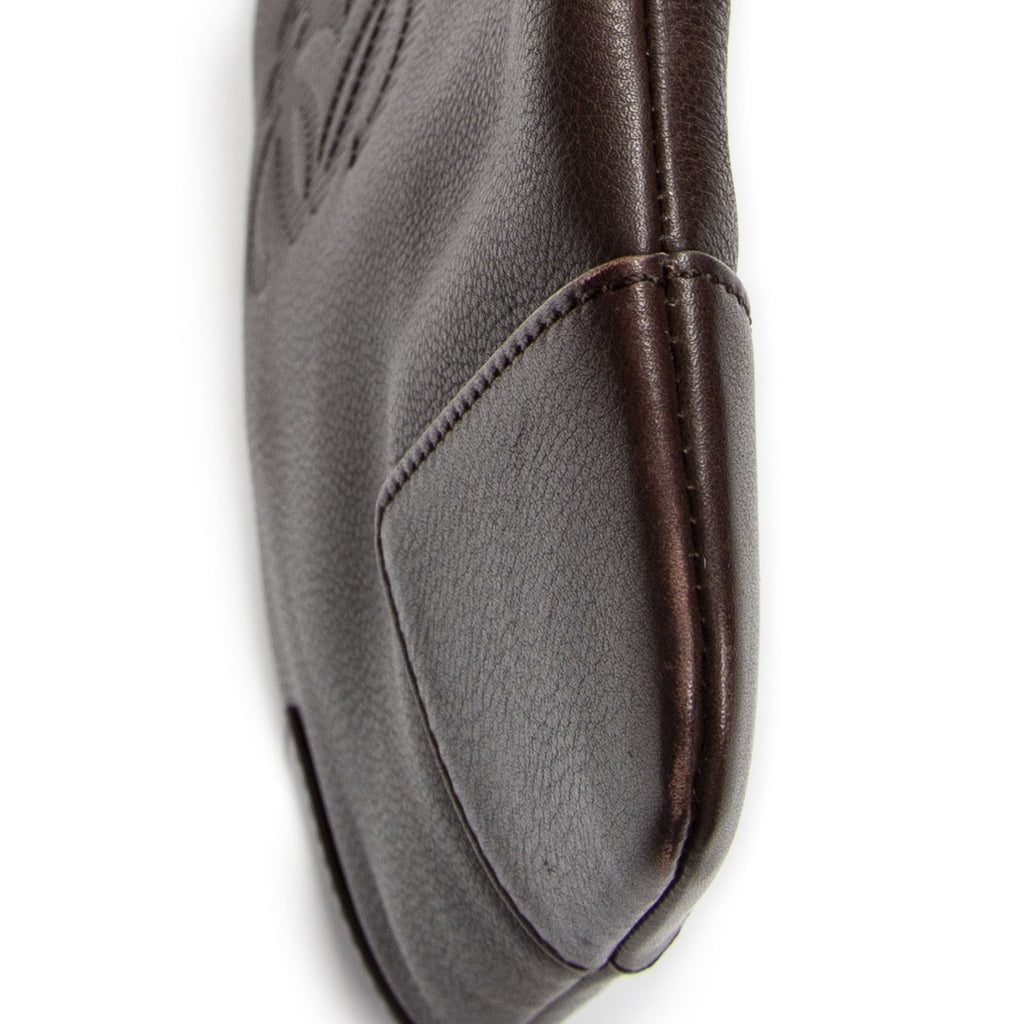 Loewe Anagram Flat Crossbody Brown Calfskin Leather — view 8