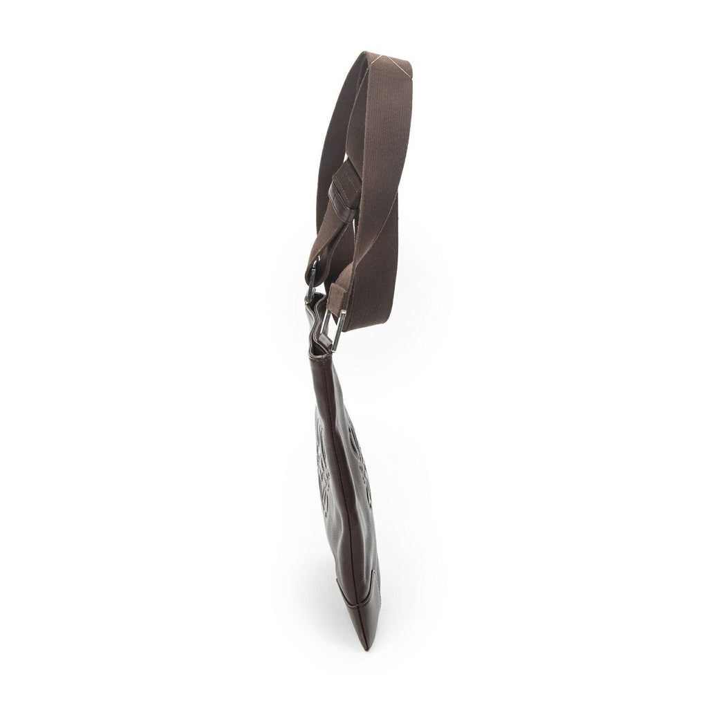 Loewe Anagram Flat Crossbody Brown Calfskin Leather — view 3