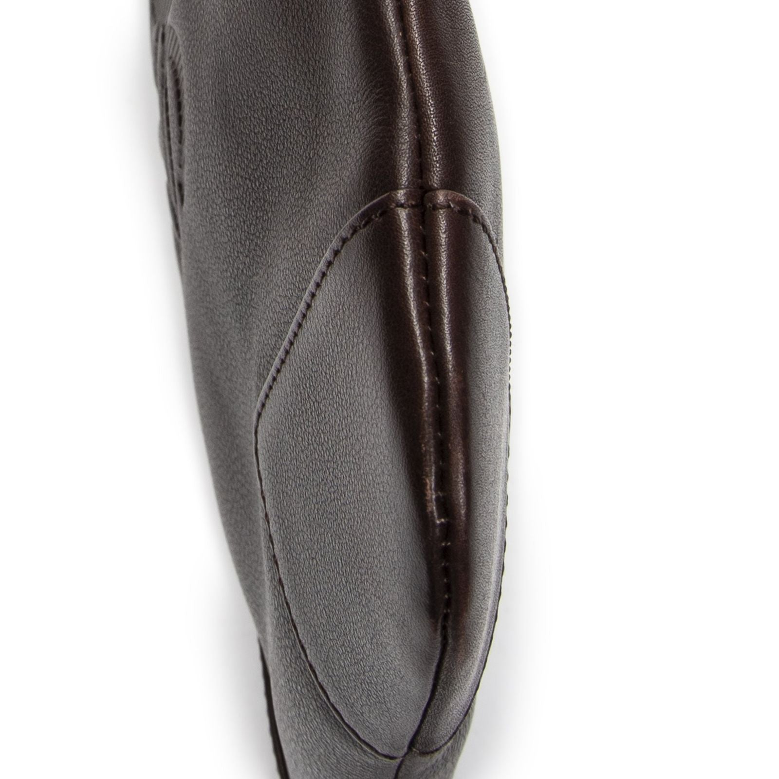 Loewe Anagram Flat Crossbody Brown Calfskin Leather — view 7