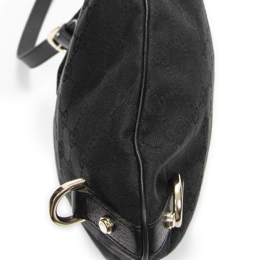 Gucci Abbey Crossbody Black GG Canvas — view 7