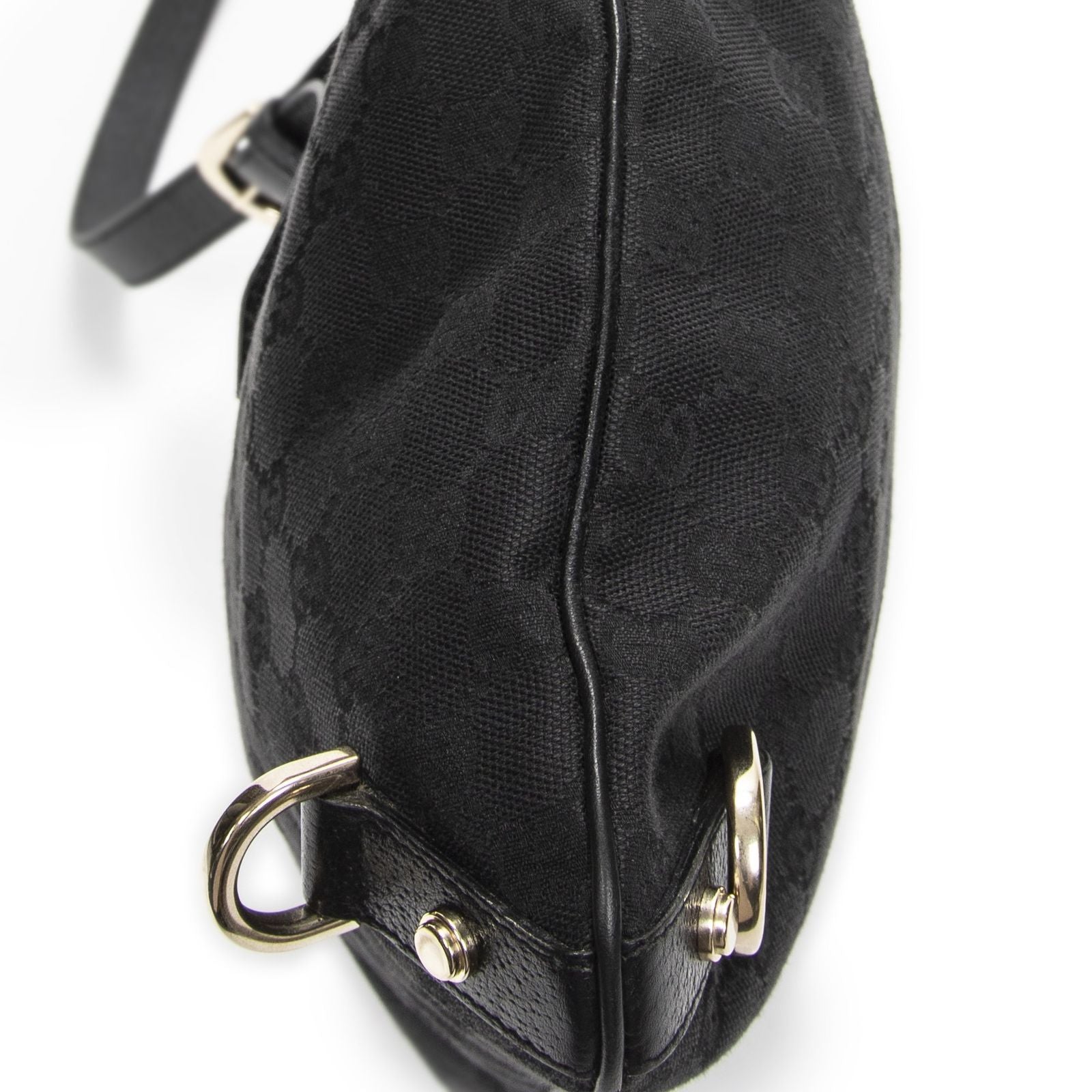 Gucci Abbey Crossbody Black GG Canvas — view 7