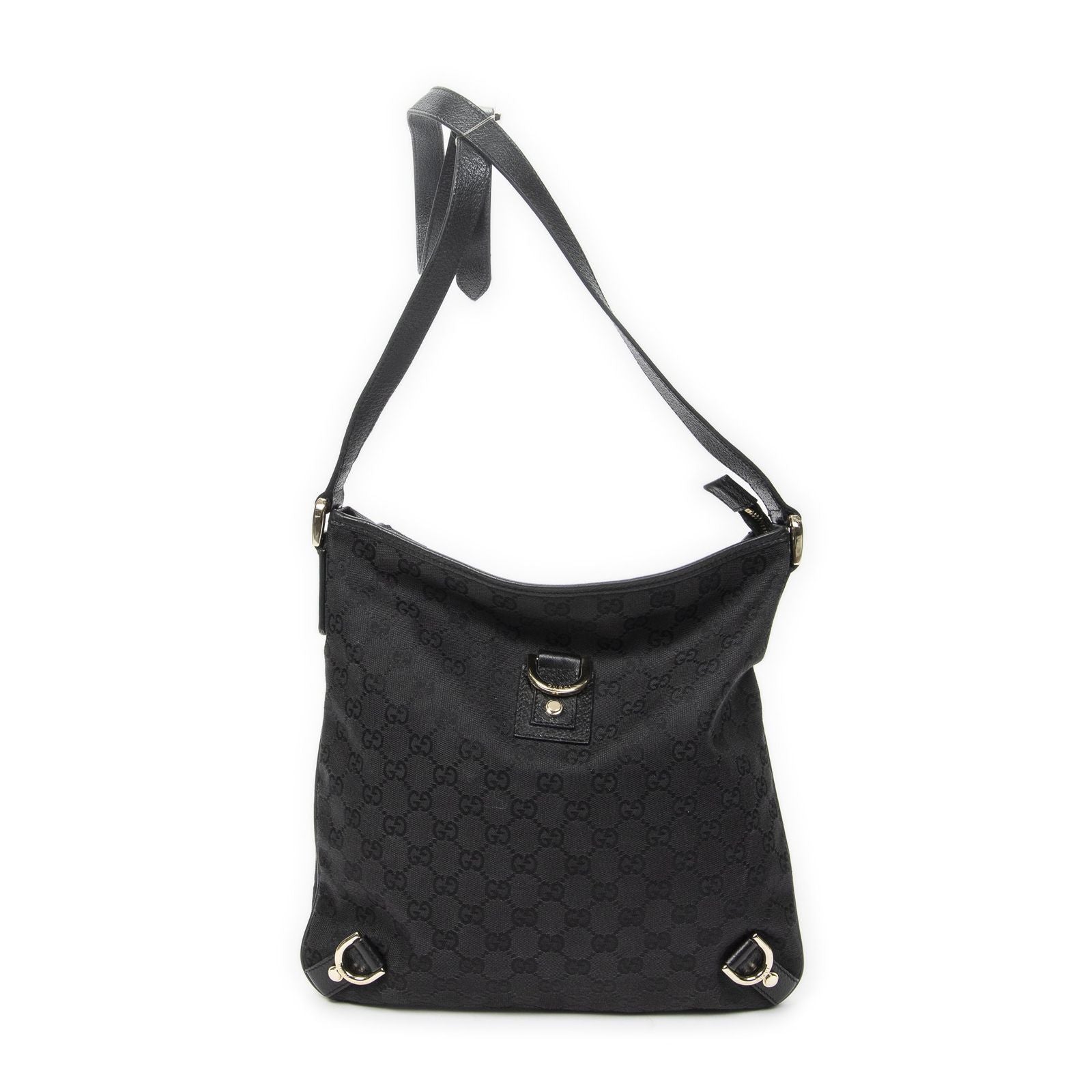 Gucci Abbey Crossbody Black GG Canvas