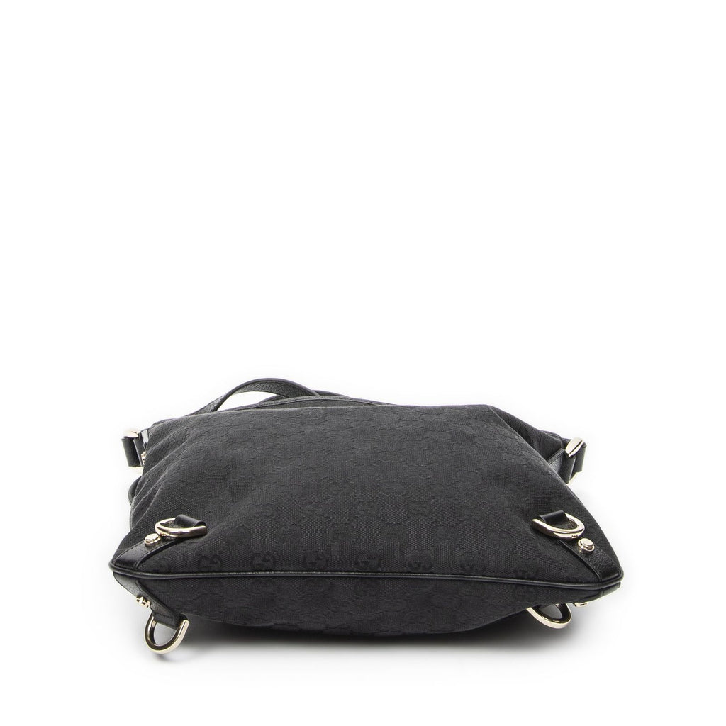 Gucci Abbey Crossbody Black GG Canvas — view 6