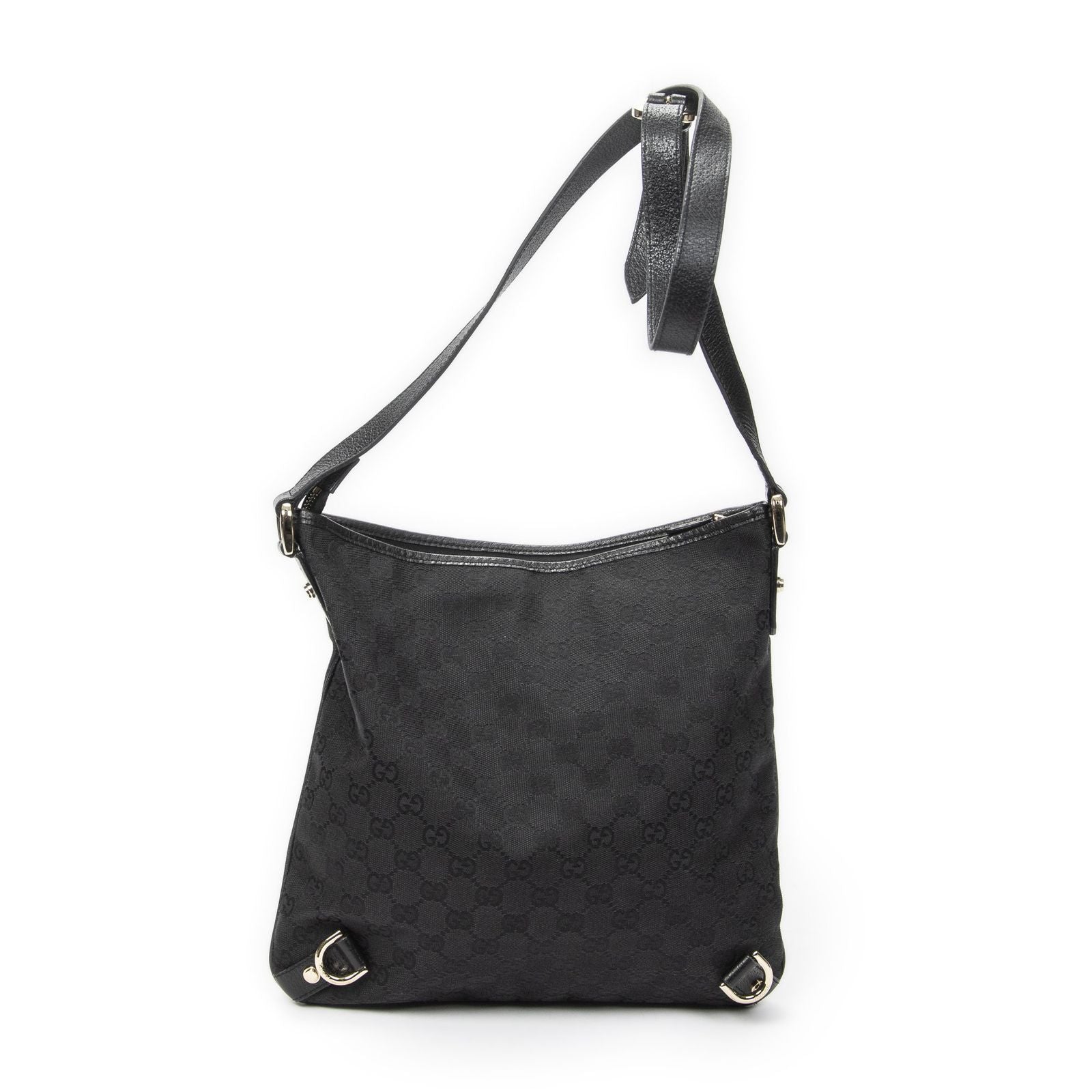 Gucci Abbey Crossbody Black GG Canvas — view 5