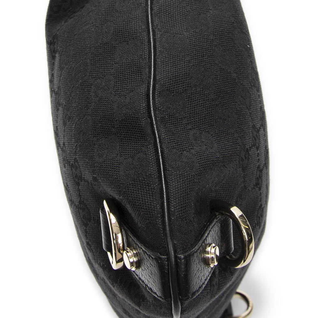 Gucci Abbey Crossbody Black GG Canvas — view 8