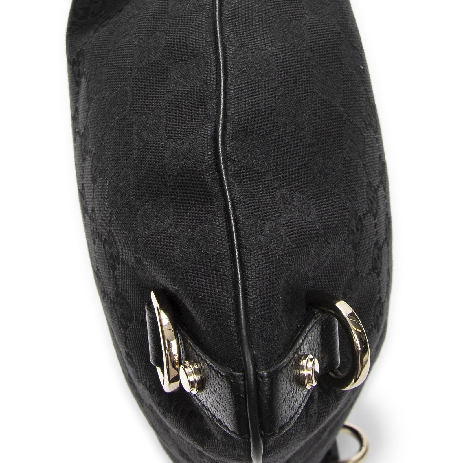 Gucci Abbey Crossbody Black GG Canvas — view 8