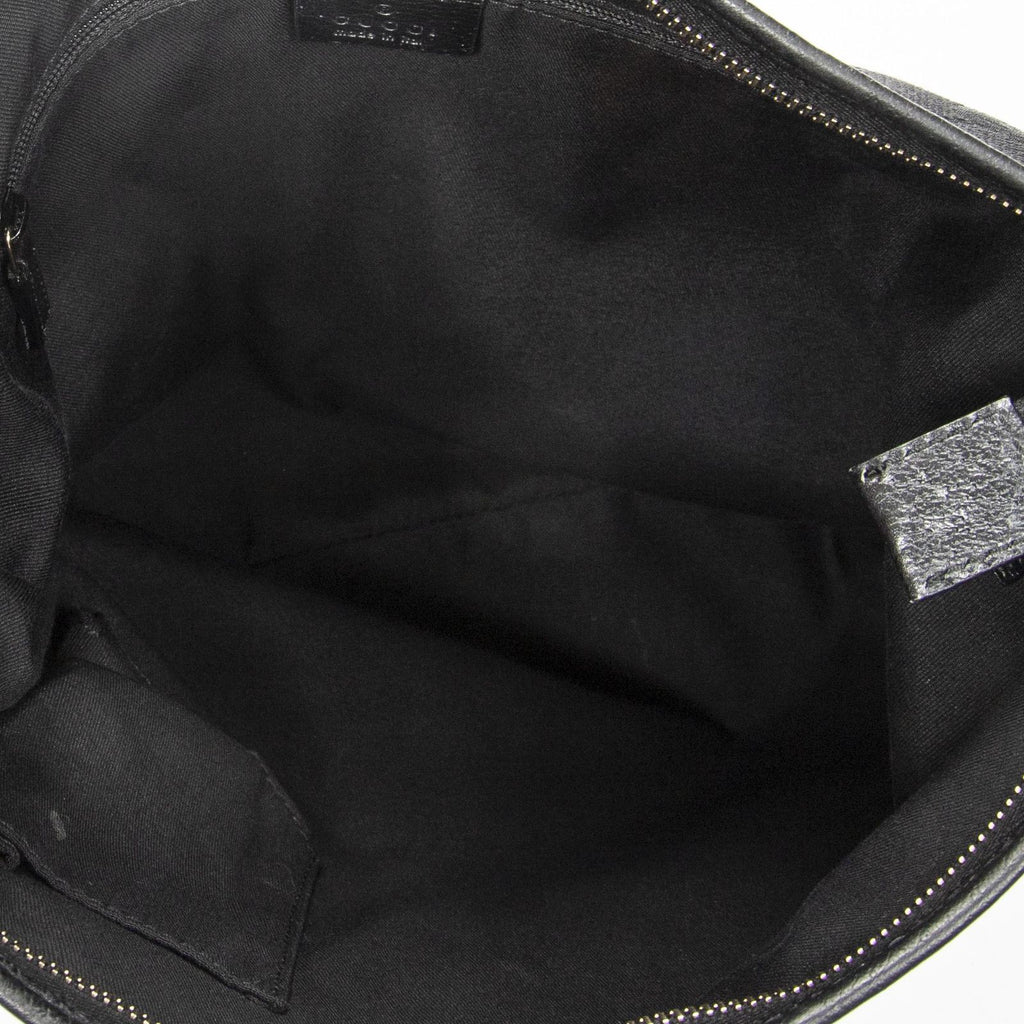 Gucci Abbey Crossbody Black GG Canvas — view 9