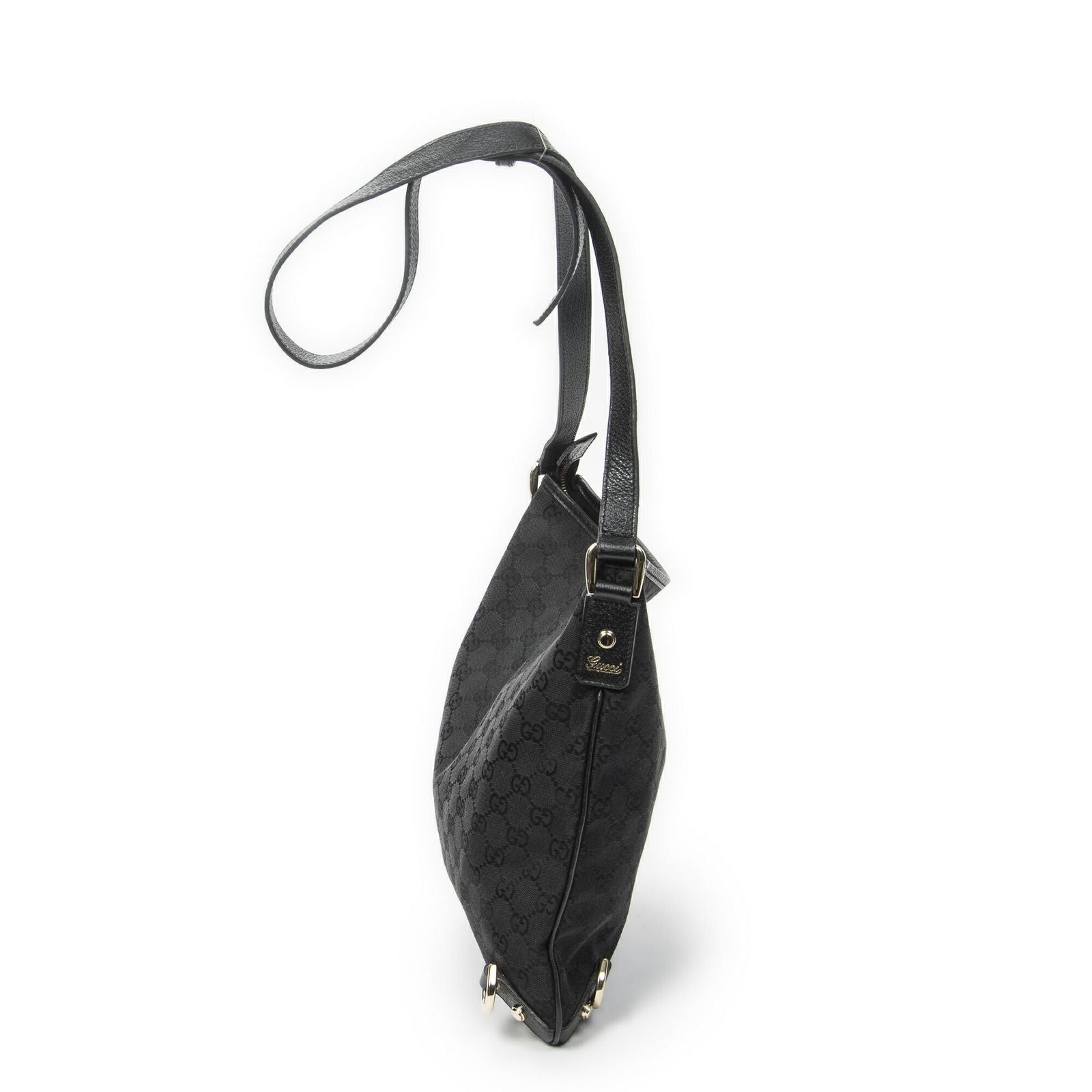 Gucci Abbey Crossbody Black GG Canvas — view 4