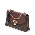 Louis Vuitton Saint Placide Burgundy Brown Monogram Canvas Shoulder — view 2