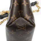 Louis Vuitton Saint Placide Burgundy Brown Monogram Canvas Shoulder — view 8